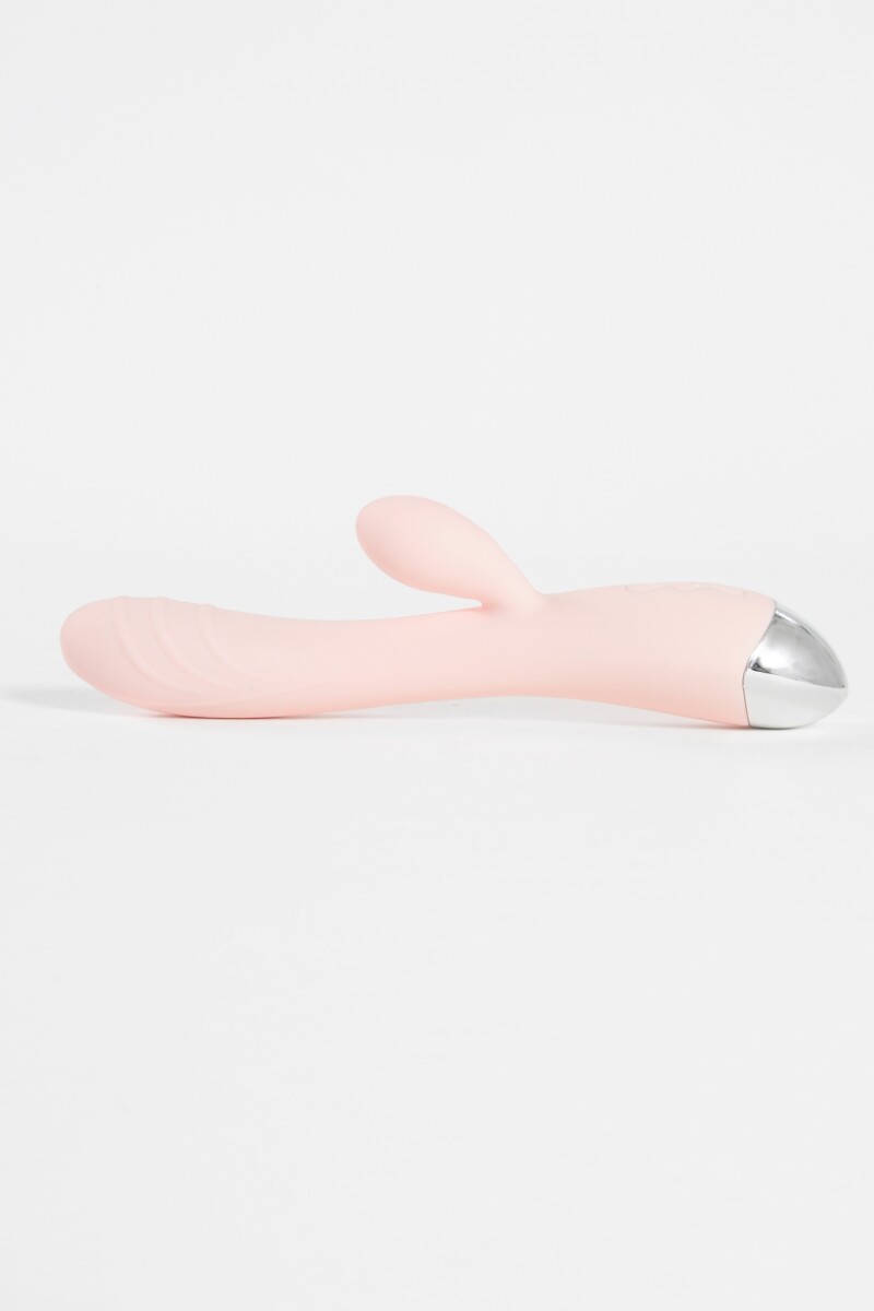 Vibrador rabbit dual Lucie rosa