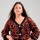 Saco Animal print Slowly Black/brown