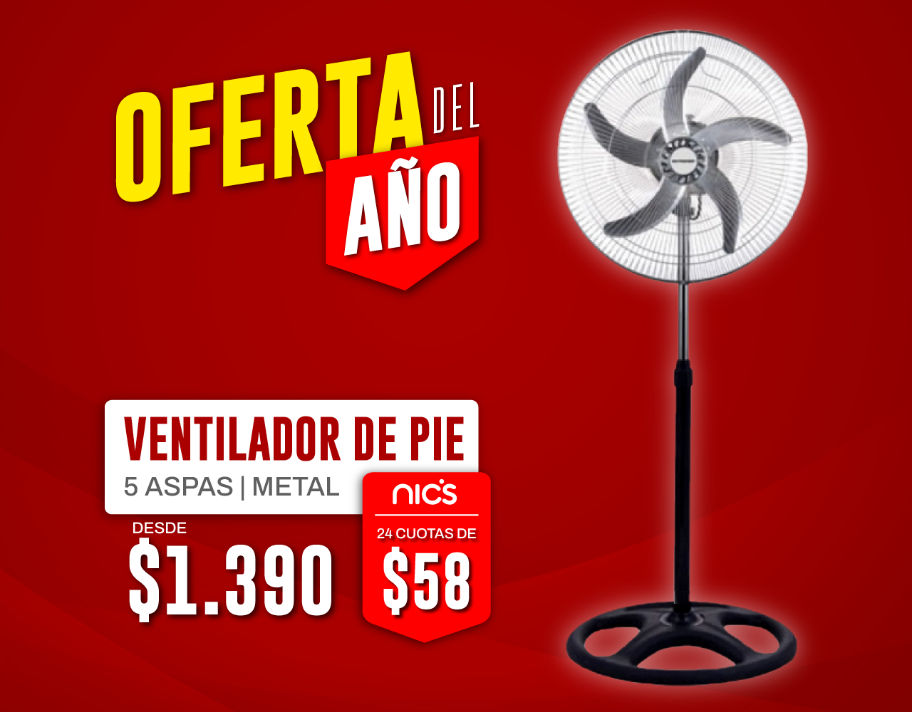 Ventilador barato