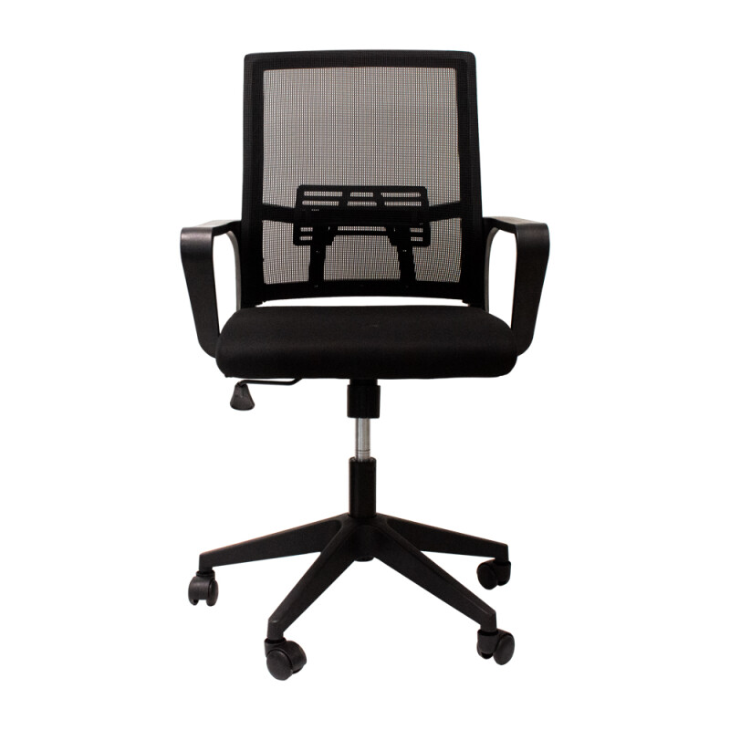 SILLA SECRETARIAL STARKEN EN NYLON,NEGRA, FC-1 001