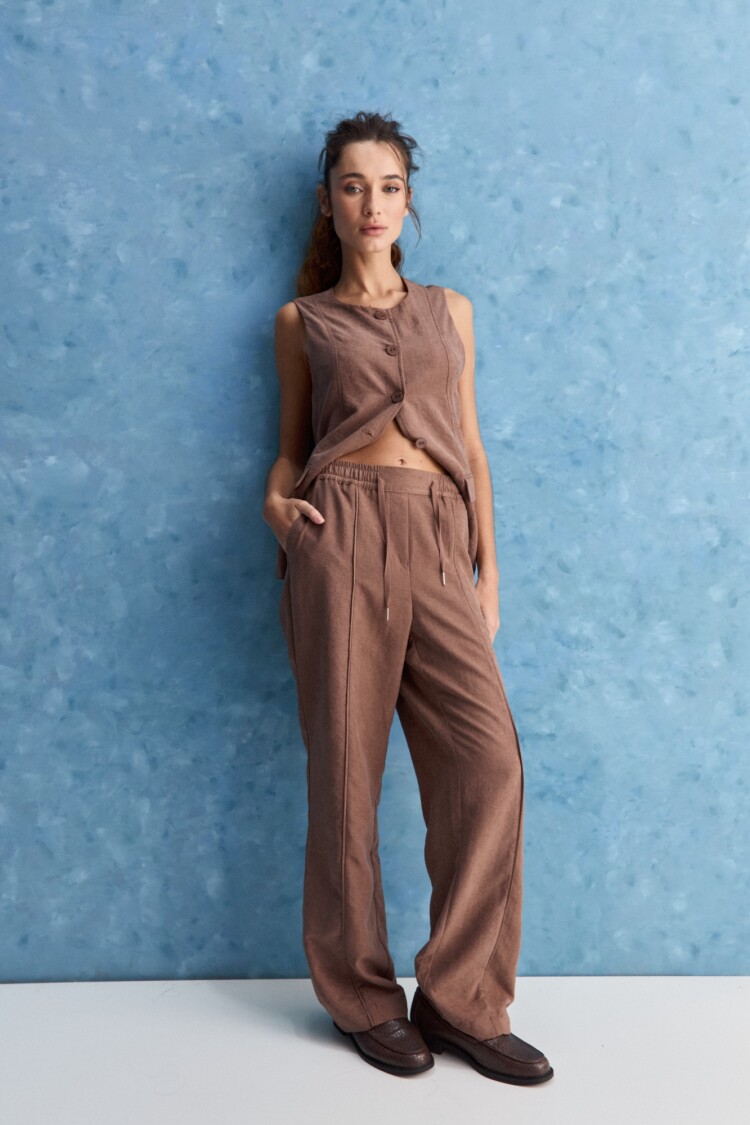 PANTALÓN VEDRA Marron