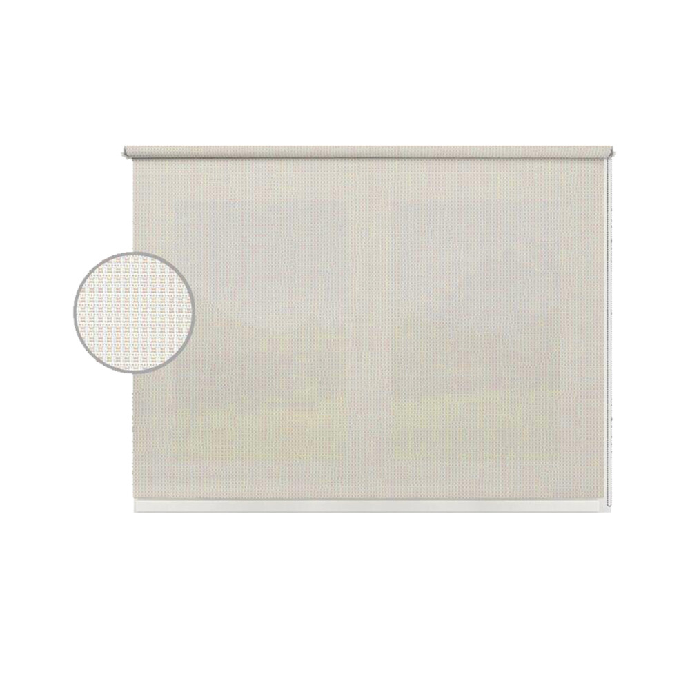 Cortina Screen Pvc Roller Tela Microperforada 2.00x2.00m Beige