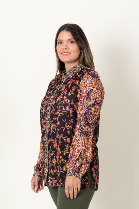 CAMISA MIX PRINT CAMISA MIX PRINT