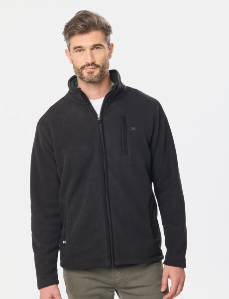 CAMPERA POLAR DE ABRIGO Negro