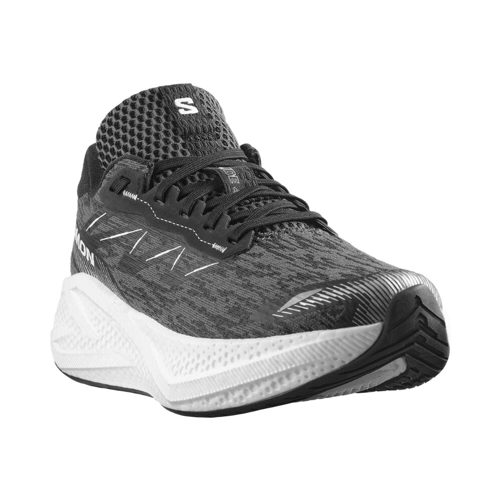 Zapatillas Running Aero Glide 4 Mujer Black/white/silver