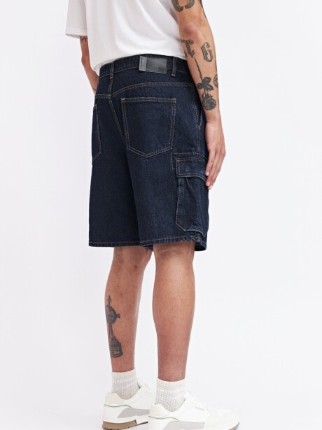 SHORT JOAN AZUL OSCURO