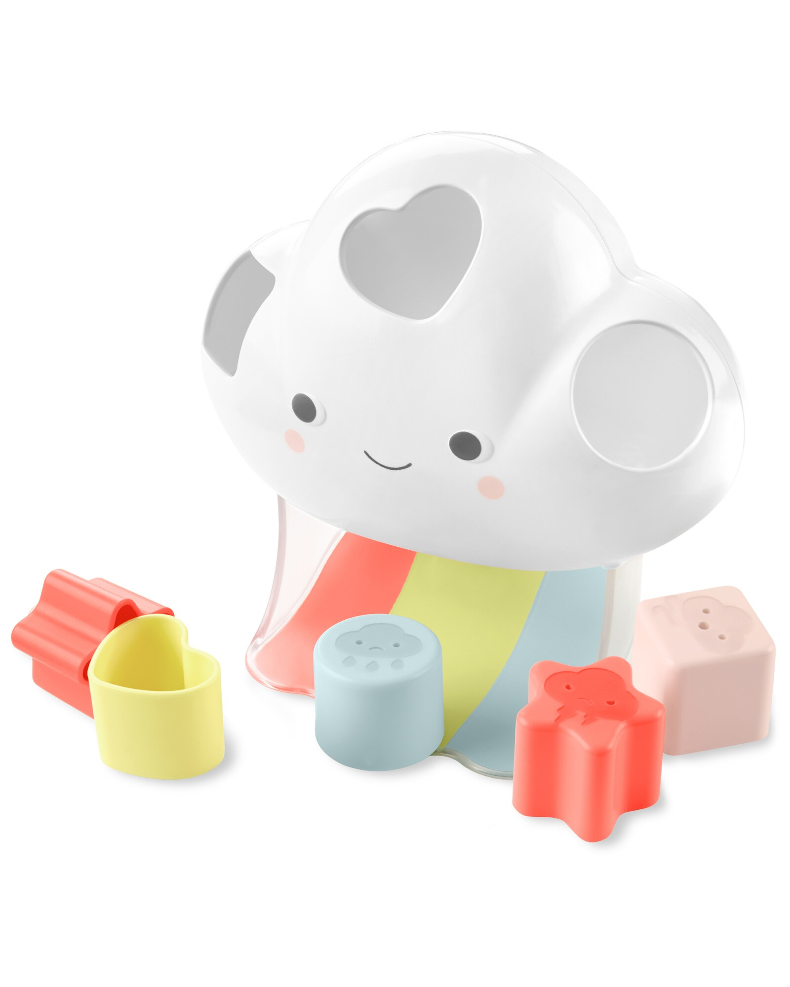 Juguete organizador de formas, diseño nube Juguete organizador de formas, diseño nube