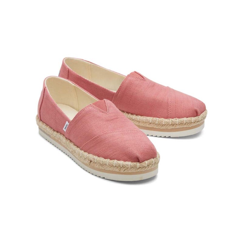 Alpargatas Fad Rse Heavy Twill Alppro Esp Mujer Pink
