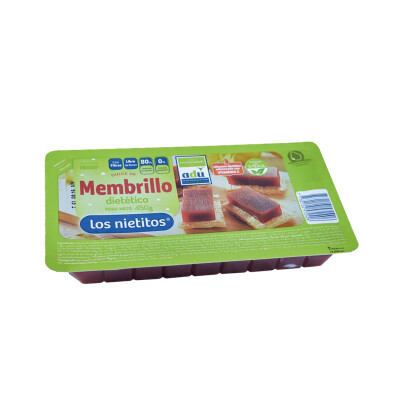 Dulce De Membrillo Sin Azúcar Los Nietitos 450g Dulce Membrillo 0%nietitos 450