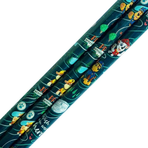 Pack x 3 Lapices para Escribir Paw Patrol CELESTE