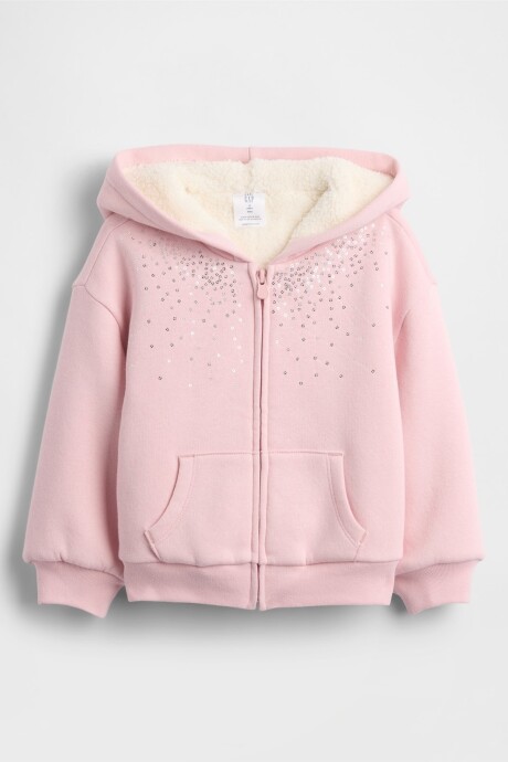 Canguro Con Cierre Corderito Toddler Niña Pure Pink