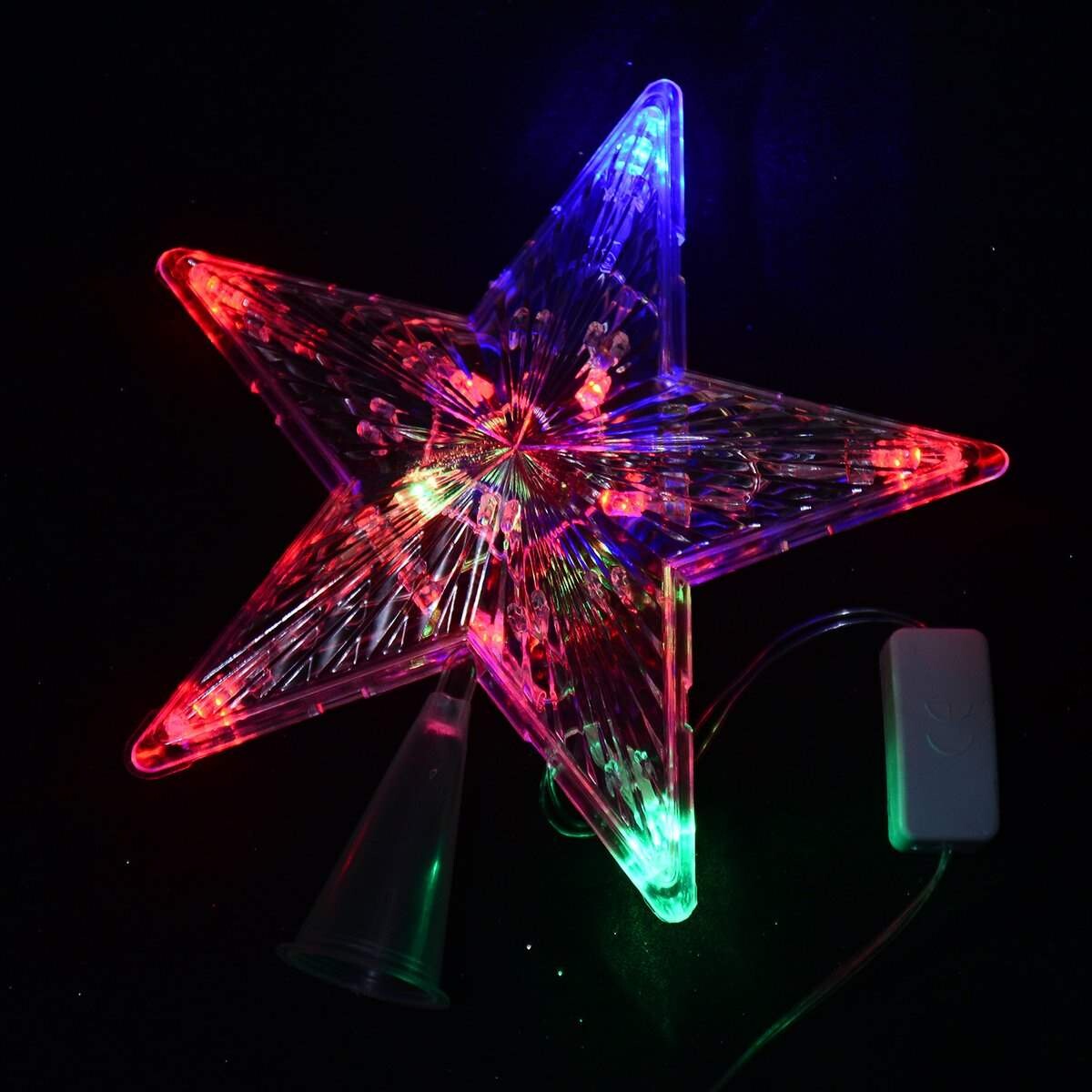 Estrella Con Luz De Navidad Original 