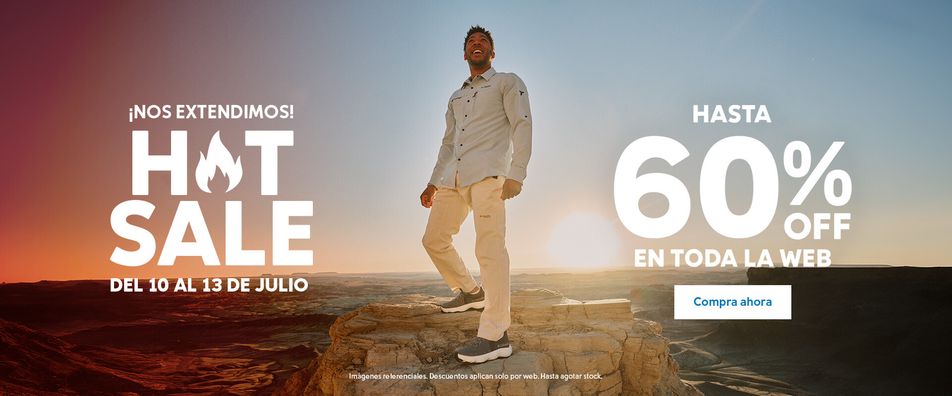 Hasta 60% OFF en toda la web