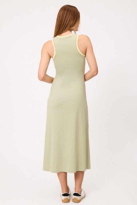 VESTIDO LARGO SOLINA POLANCO Verde