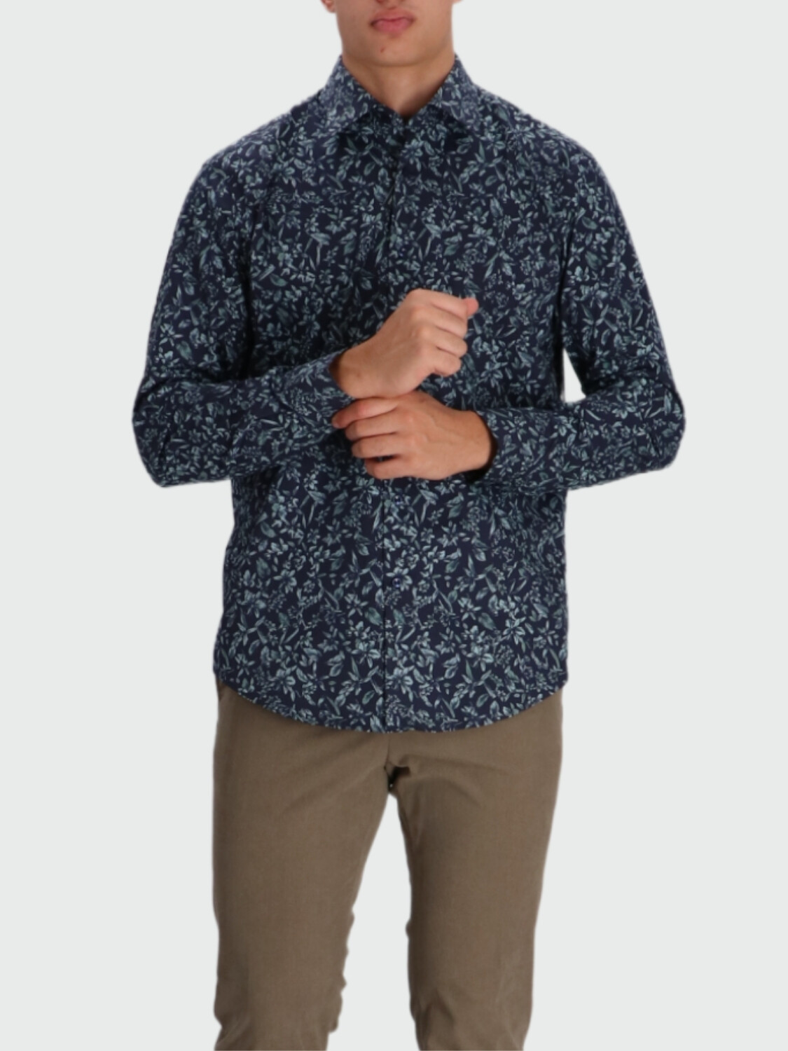 BOSS - Camisa H-Joe-Kent Verde claro