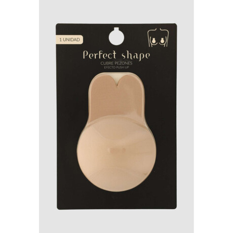 Cubre pezones efecto push up Beige