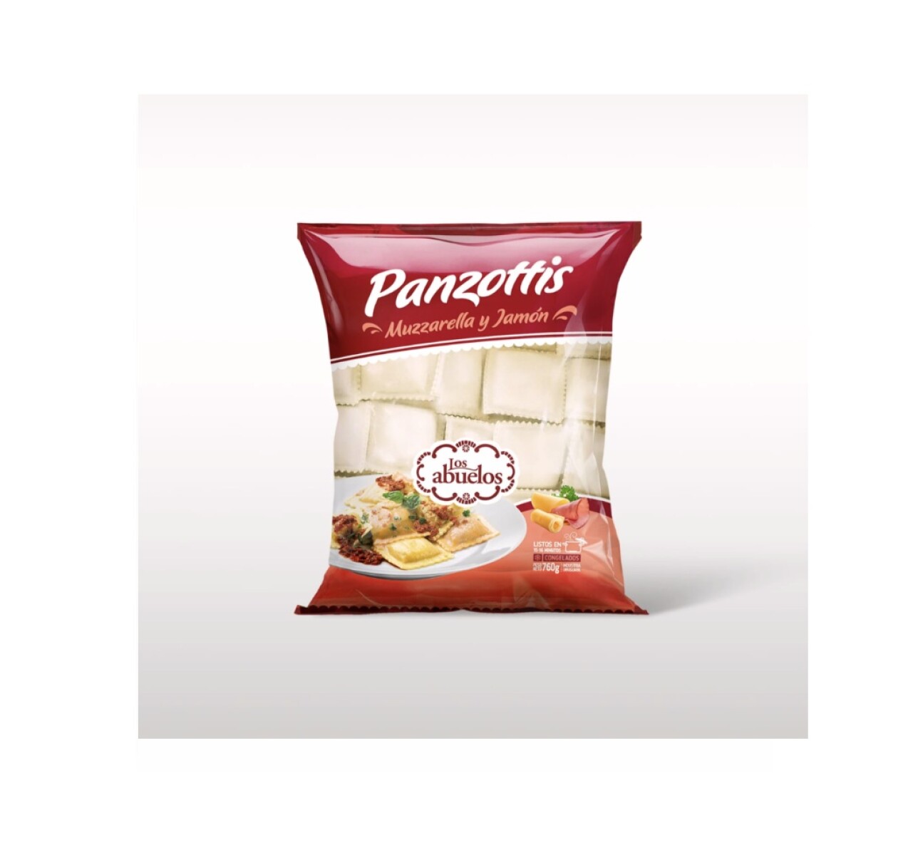 PANZOTTIS MUZA Y JAMON 760GRS +SOLO PDE O WEB+ 