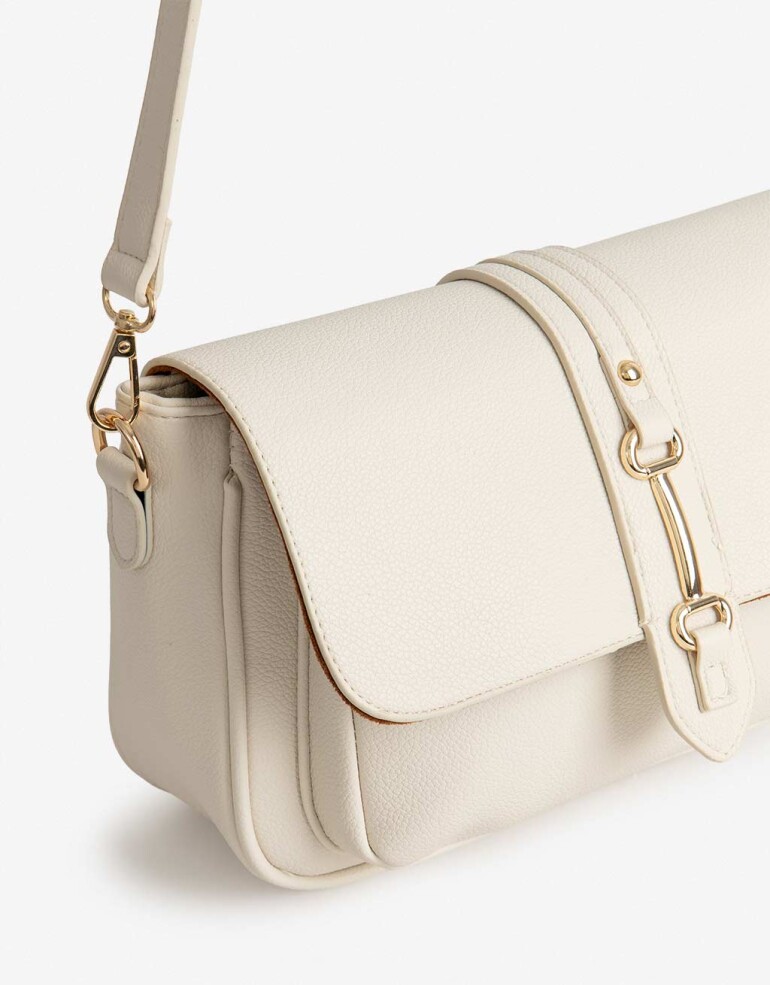 Bandoleras Cartera Formato Bandoleras - Blanco Crudo