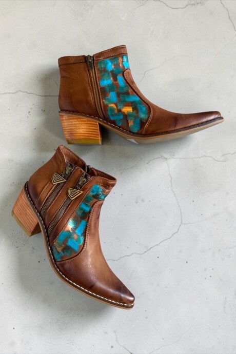 Bota Eva Terra con Arte Turquesa Bota Eva Terra con Arte Turquesa