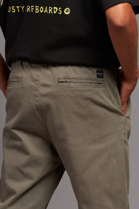 PANTALON MAURO RUSTY Verde Oscuro