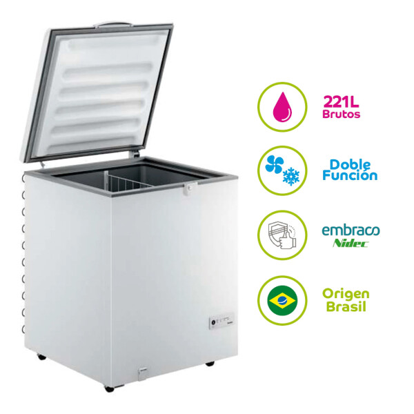 Freezer Horizontal Consul Cha22 Lbdwx FREEZER HORIZONTAL CHA22LBDWX CONSUL