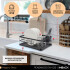 Escurridor Seca Platos Vajilla De Metal Cocina Mesada Imback Color Negro Escurridor Seca Platos Vajilla De Metal Cocina Mesada Imback Color Negro