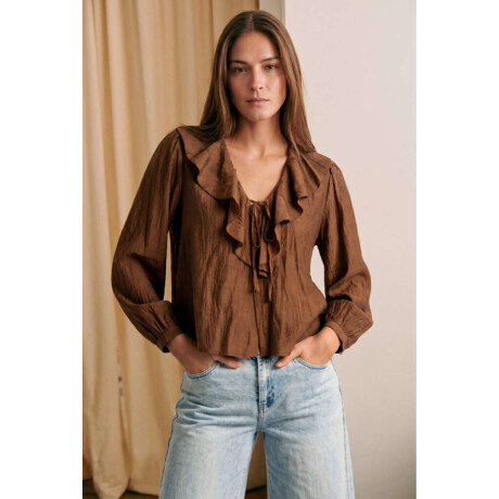 Blusa Marron