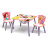 Juego de mesa y 2 sillas para niños Princesas Disney Juego de mesa y 2 sillas para niños Princesas Disney