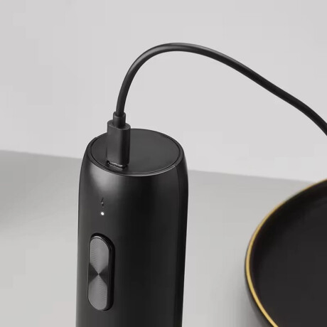 Descorchador Destapador De Vinos Electrico Negro
