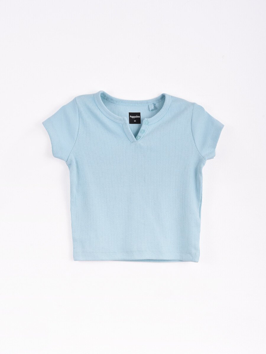 REMERA JAIMI - CELESTE 