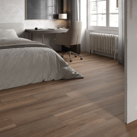 PORCELANATO MADERADO 20X120X0.7 RECTIFICADO GAMAS DE MARRON