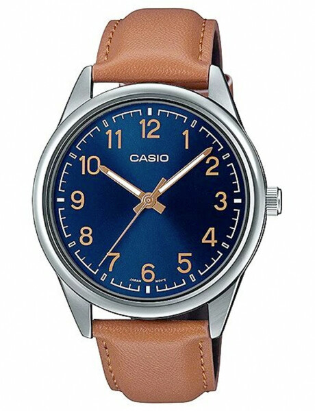Reloj análogo Casio resistente al agua Azul