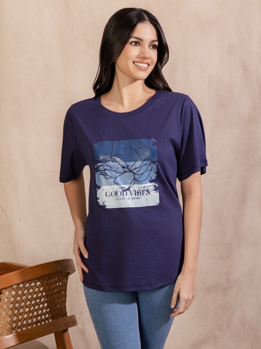 Remera con Serigrafía. 