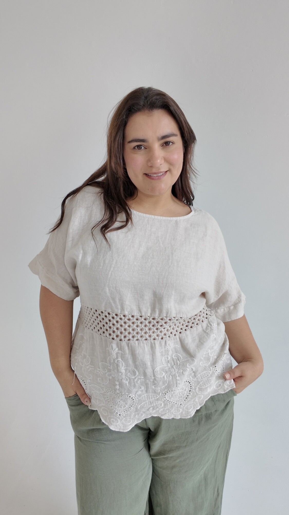 Blusa Lira Beige