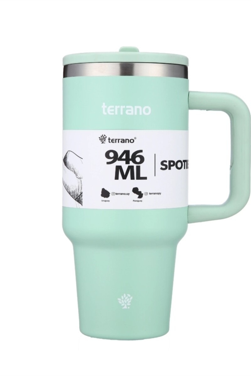 TERRANO SPOTIECUP TRITAN 946ML Verde Agua