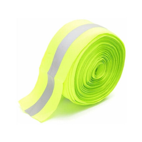 Cinta P/ Marcar Cancha 25mts Elástica Fluor Día/noche Amarillo