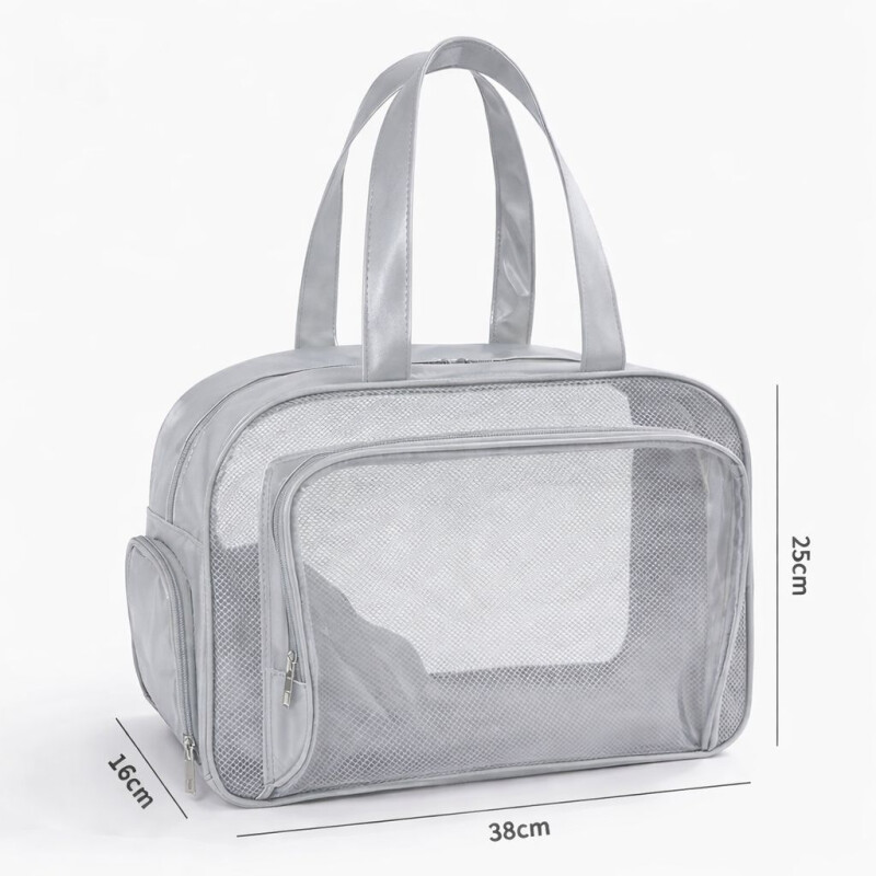 Bolso Organizador de Viaje Impermeable Multifunción Gris