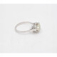 Anillo Solitario Antiguo En Platino Y Oro 18K Blanco Con Brillante 2.16 Ct Anillo Solitario Antiguo En Platino Y Oro 18K Blanco Con Brillante 2.16 Ct