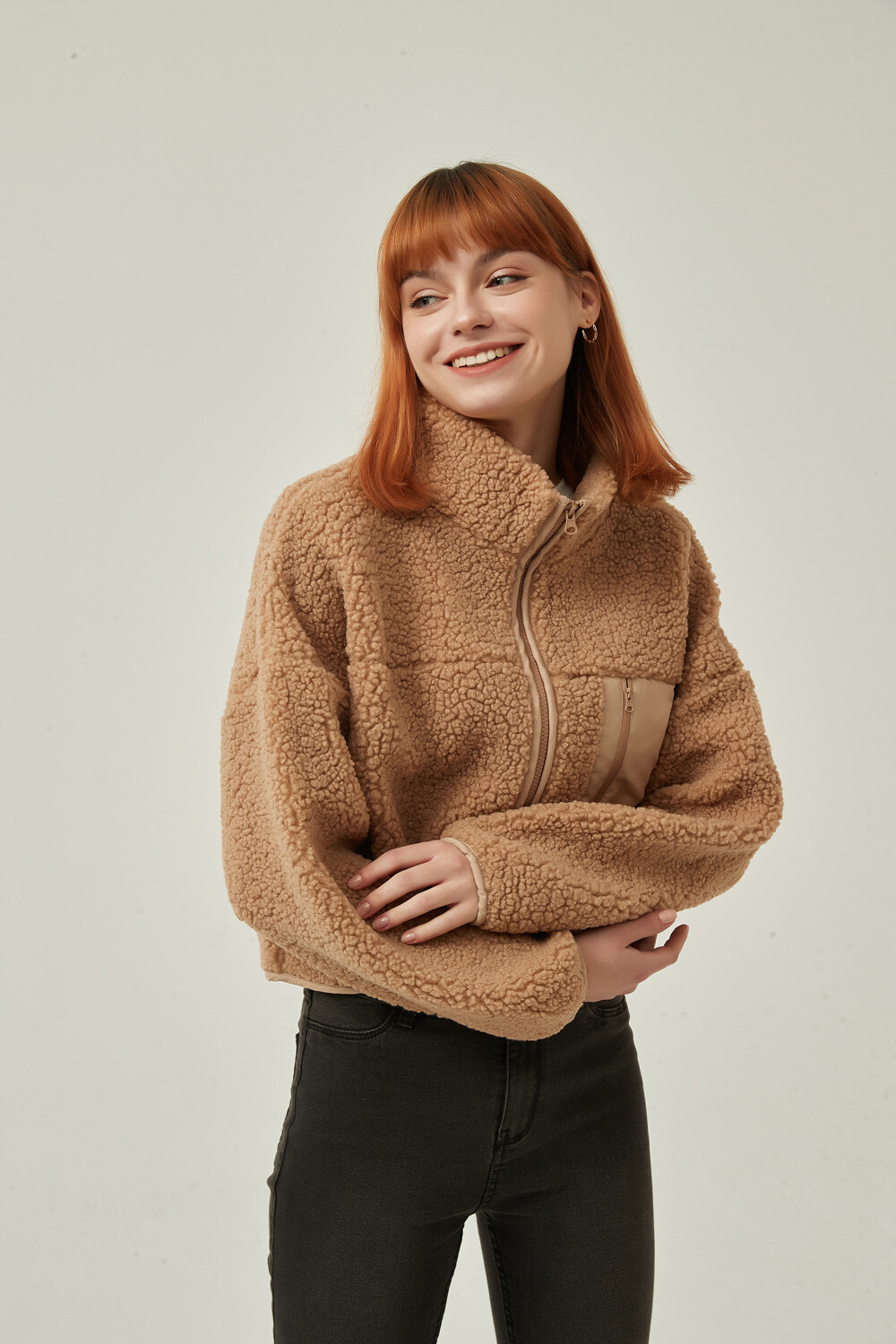 Campera Derela Beige Oscuro