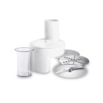 Robot de cocina Bosch MUM4880 c/accesorios 600W blanco