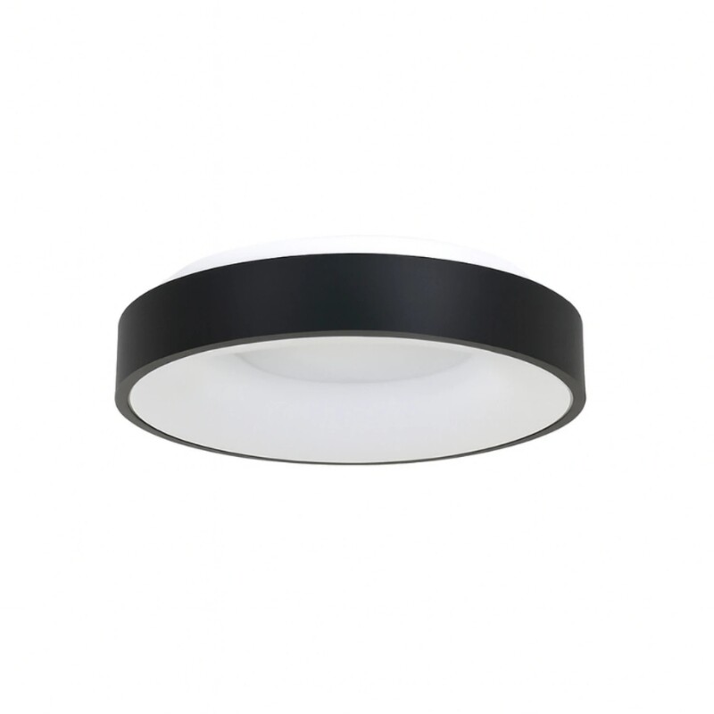 PLAFON REDONDO PHILLY 50CM DIMERIZABLE Plafon LED Redondo Philly 50 CM Negro