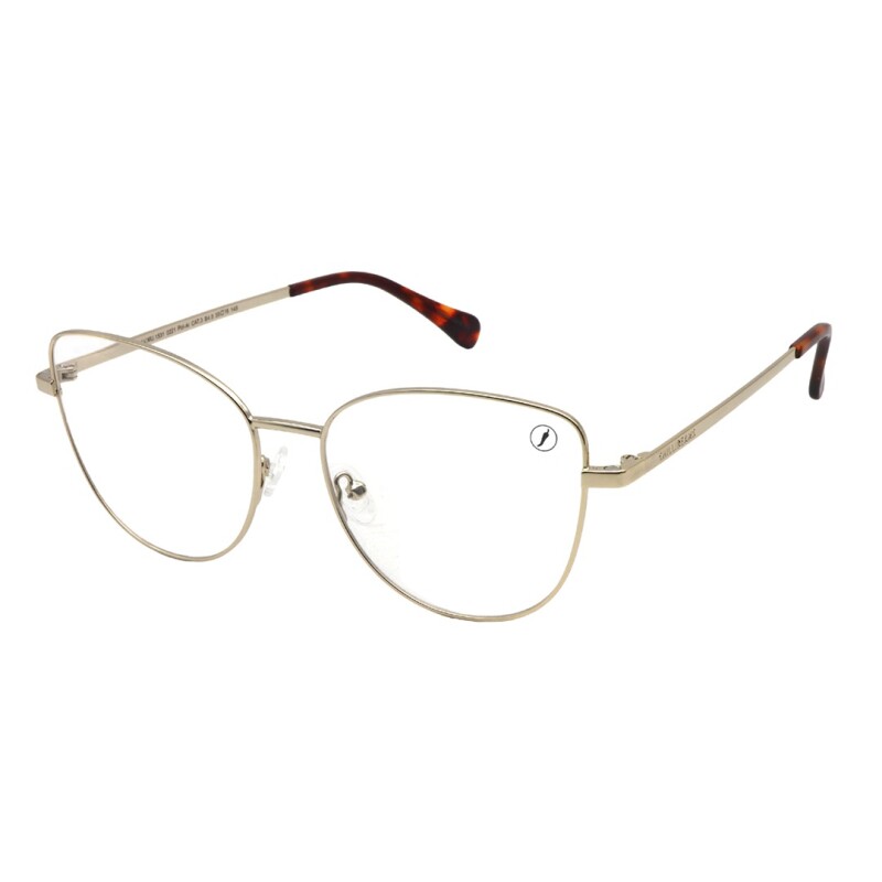 Armazón Chilli Beans São Gabriel más intercambiables de Sol Dorado - Animal Print