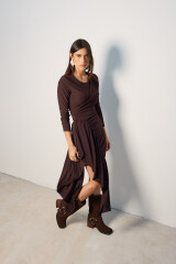 Vestido Stretto Chocolate