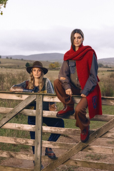 Horse Scarf Rojo