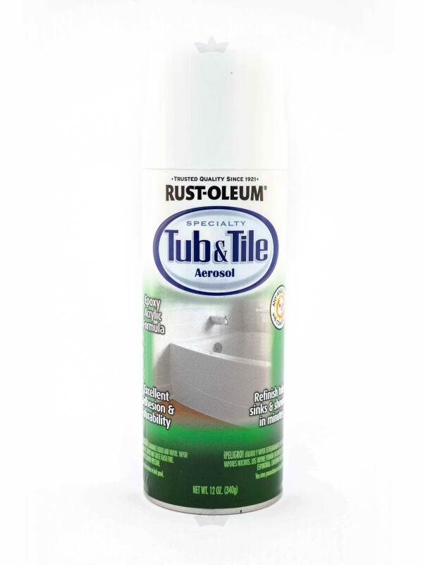 AEROSOL RUST OLEUM BAÑERAS-AZULEJOS BLANCO- 340GRS N/A