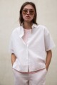 CAMISA MELANIA SEERSUCKER Blanco
