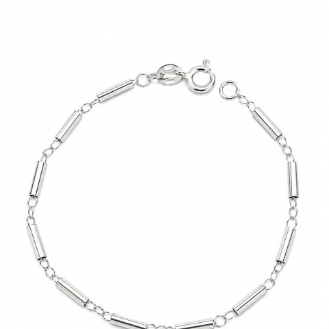 Pulsera eslabon barras Pulsera eslabon barras
