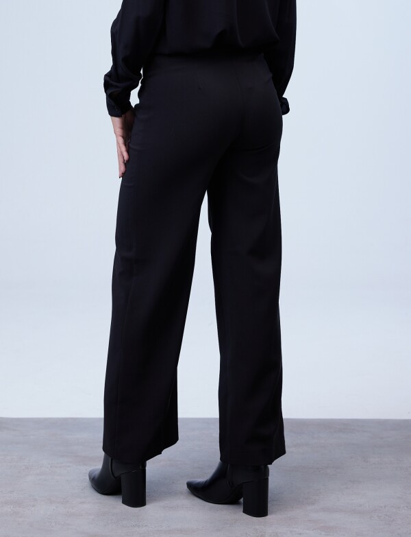 Pantalon Wide Leg NEGRO