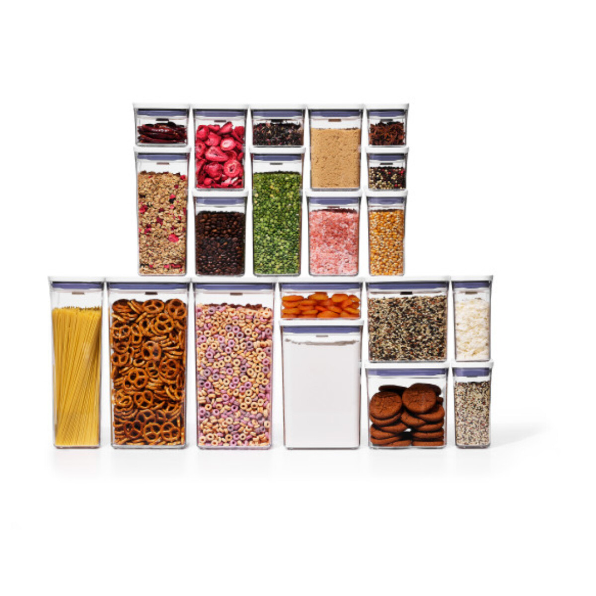 Juego de recipientes OXO - 20 Piezas 