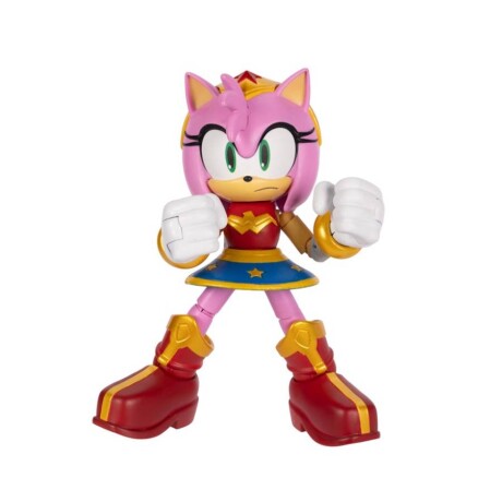 Figura DC x Sonic The Hedgehog - Amy as Wonder Woman - 13cm Figura DC x Sonic The Hedgehog - Amy as Wonder Woman - 13cm